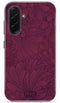 Mio by Mobilize Hoesje geschikt voor Samsung Galaxy A36 MagSafe Telefoonhoesje Hardcase | Mio by Mobilize Backcover | Geschikt voor MagSafe | Geschikt voor Draadloos Opladen met Magnetische Ring | MagSafe Case - Berry Blooms | Rood