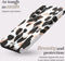 Mio by Mobilize Hoesje geschikt voor Samsung Galaxy A54 MagSafe Telefoonhoesje Hardcase | Mio by Mobilize Backcover | Geschikt voor MagSafe | Geschikt voor Draadloos Opladen met Magnetische Ring | MagSafe Case - Leopard | Zwart,wit