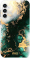 Mio by Mobilize Hoesje geschikt voor Samsung Galaxy S23 FE MagSafe Telefoonhoesje Hardcase | Mio by Mobilize Backcover | Geschikt voor MagSafe | Geschikt voor Draadloos Opladen met Magnetische Ring | MagSafe Case - Green Marble | Groen