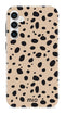 Mio by Mobilize Hoesje geschikt voor Samsung Galaxy S23 FE MagSafe Telefoonhoesje Hardcase | Mio by Mobilize Backcover | Geschikt voor MagSafe | Geschikt voor Draadloos Opladen met Magnetische Ring | MagSafe Case - Spots | Bruin