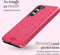 Mio by Mobilize Hoesje geschikt voor Samsung Galaxy S23 MagSafe Telefoonhoesje Hardcase | Mio by Mobilize Backcover | Geschikt voor MagSafe | Geschikt voor Draadloos Opladen met Magnetische Ring | MagSafe Case - Wild Hearts | Roze