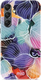 Mio by Mobilize Hoesje geschikt voor Samsung Galaxy S24 MagSafe Telefoonhoesje Hardcase | Mio by Mobilize Backcover | Geschikt voor MagSafe | Geschikt voor Draadloos Opladen met Magnetische Ring | MagSafe Case - Flowers
