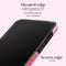 Mio by Mobilize Hoesje geschikt voor Samsung Galaxy S24 Plus MagSafe Telefoonhoesje Hardcase | Mio by Mobilize Backcover | Geschikt voor MagSafe | Geschikt voor Draadloos Opladen met Magnetische Ring | MagSafe Case - Wild Hearts | Roze