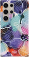 Mio by Mobilize Hoesje geschikt voor Samsung Galaxy S24 Ultra MagSafe Telefoonhoesje Hardcase | Mio by Mobilize Backcover | Geschikt voor MagSafe | Geschikt voor Draadloos Opladen met Magnetische Ring | MagSafe Case - Flowers