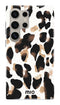 Mio by Mobilize Hoesje geschikt voor Samsung Galaxy S24 Ultra MagSafe Telefoonhoesje Hardcase | Mio by Mobilize Backcover | Geschikt voor MagSafe | Geschikt voor Draadloos Opladen met Magnetische Ring | MagSafe Case - Leopard | Zwart,wit