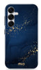 Mio by Mobilize Hoesje geschikt voor Samsung Galaxy S25 MagSafe Telefoonhoesje Hardcase | Mio by Mobilize Backcover | Geschikt voor MagSafe | Geschikt voor Draadloos Opladen met Magnetische Ring | MagSafe Case - Midnight Sparkle | Blauw