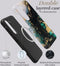 Mio by Mobilize Hoesje geschikt voor Samsung Galaxy S25 MagSafe Telefoonhoesje Hardcase | Mio by Mobilize Backcover | Geschikt voor MagSafe | Geschikt voor Draadloos Opladen met Magnetische Ring | MagSafe Case - Green Marble | Groen