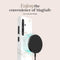 Mio by Mobilize Hoesje geschikt voor Samsung Galaxy S25 MagSafe Telefoonhoesje Hardcase | Mio by Mobilize Backcover | Geschikt voor MagSafe | Geschikt voor Draadloos Opladen met Magnetische Ring | MagSafe Case - White Marble | Wit