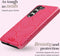 Mio by Mobilize Hoesje geschikt voor Samsung Galaxy S25 MagSafe Telefoonhoesje Hardcase | Mio by Mobilize Backcover | Geschikt voor MagSafe | Geschikt voor Draadloos Opladen met Magnetische Ring | MagSafe Case - Wild Hearts | Roze