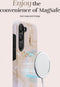 Mio by Mobilize Hoesje geschikt voor Samsung Galaxy S25 Plus MagSafe Telefoonhoesje Hardcase | Mio by Mobilize Backcover | Geschikt voor MagSafe | Geschikt voor Draadloos Opladen met Magnetische Ring | MagSafe Case - Gold Marble | Bruin