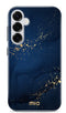 Mio by Mobilize Hoesje geschikt voor Samsung Galaxy S25 Ultra MagSafe Telefoonhoesje Hardcase | Mio by Mobilize Backcover | Geschikt voor MagSafe | Geschikt voor Draadloos Opladen met Magnetische Ring | MagSafe Case - Midnight Sparkle | Blauw