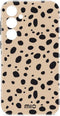 Mio by Mobilize Hoesje geschikt voor Samsung Galaxy S25 Ultra MagSafe Telefoonhoesje Hardcase | Mio by Mobilize Backcover | Geschikt voor MagSafe | Geschikt voor Draadloos Opladen met Magnetische Ring | MagSafe Case - Spots | Bruin