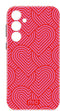 Mio by Mobilize Hoesje geschikt voor Samsung Galaxy S25 Ultra MagSafe Telefoonhoesje Hardcase | Mio by Mobilize Backcover | Geschikt voor MagSafe | Geschikt voor Draadloos Opladen met Magnetische Ring | MagSafe Case - Wild Hearts | Roze