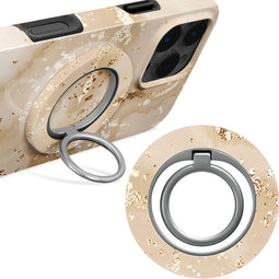 Mio by Mobilize MagSafe Telefoon Ring | Mio by Mobilize Holder - Rose Gold Marble Universeel