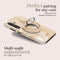 Mio by Mobilize MagSafe Telefoon Ring | Mio by Mobilize Holder - Rose Gold Marble Universeel