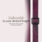 Mio by Mobilize Nylon Universeel Telefoonkoord Verstelbaar - Berry Blooms