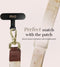 Mio by Mobilize Nylon Universeel Telefoonkoord Verstelbaar - Gold Marble