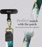 Mio by Mobilize Nylon Universeel Telefoonkoord Verstelbaar - Green Marble