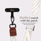 Mio by Mobilize Nylon Universeel Telefoonkoord Verstelbaar - Sandy Zebra