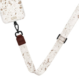Mio by Mobilize Nylon Universeel Telefoonkoord Verstelbaar - Soft Terrazzo