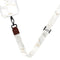 Mio by Mobilize Nylon Universeel Telefoonkoord Verstelbaar - White Marble