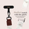Mio by Mobilize Nylon Universeel Telefoonkoord Verstelbaar - White Marble