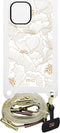 Mio by Mobilize Nylon Universeel Telefoonkoord Verstelbaar - White Roses