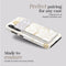 MIO by Mobilize Roses Magsafe Compatible White Card Holder