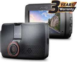 Mio MiVue 803 QHD dashcam met Wi-Fi - GPS en flitspaal-informatie - zwart