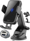 iSetchi GripGo - Telefoonhouder Auto - Qi Draadloze Oplader 15 Watt - Zwart