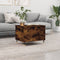 vidaXL - Salontafel - 60x44,5x45 - cm - bewerkt - hout - gerookt - eikenkleurig