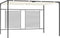 vidaXL - Prieel - met - uittrekbaar - dak - 180 - g/m² - 3x4x2,3 - m - crèmekleurig