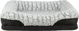 Trixie Vital Hondenmand Lino - Orthopedisch - Memory effect - Zwart / Grijs - 90X65 cm