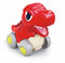 Wrijvingswagen 13 x 12 x 13 cm Dinosaurus Rood