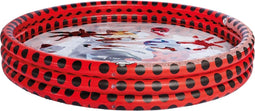 Miraculous Opblaaszwembad 157 X 28 Cm Rood/zwart