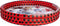 Miraculous Opblaaszwembad 157 X 28 Cm Rood/zwart