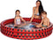 Miraculous Opblaaszwembad 157 X 28 Cm Rood/zwart