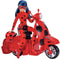 Miraculous: Tales of Ladybug and Cat Noir - Ladybug Lucky Charm with Scooter 26 cm Doll