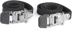 Mirage Pedaalriemen 45 Cm Zwart 2 Stuks