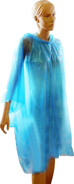 Mirage Rainfall regenponcho unisize - blauw