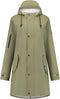 Mirage Regenjas Rainfall Trenchcoat maat M gemaakt van polyester soft touch olive green