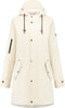 Mirage Regenjas Rainfall Trenchcoat maat S gemaakt van polyester soft touch off white