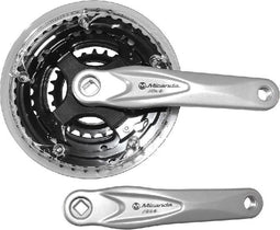 Miranda Crankstel Set 24-34-42t 170 Mm Zilver/zwart