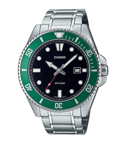 Casio Casio Collection MDV-107D-3AVEF - Polshorloge - Staal - Ø 44 mm - Zilverkleurig