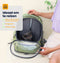 MIRO® Katten Rugzak Transport - Reismand Kat & Hond - Vervoersbox Draag Tas - Hondenrugzak Dieren Reistas - Vervoerstas - Groen