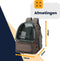 MIRO® Katten Rugzak Transport - Reismand Kat & Hond - Vervoersbox Draag Tas - Hondenrugzak - Dieren Reistas - Vervoerstas - Bruin