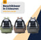 MIRO® Katten Rugzak Transport - Reismand Kat & Hond - Vervoersbox Draag Tas - Hondenrugzak Dieren Reistas - Vervoerstas - Groen