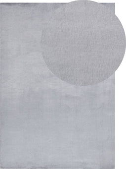 MIRPUR - Shaggy vloerkleed - Grijs - 160 x 230 cm - Polyester