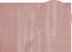 MIRPUR - Shaggy vloerkleed - Roze - 160 x 230 cm - Polyester