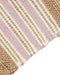 MIRZA - Modern vloerkleed - Beige/Roze - 80 x 150 cm - Jute